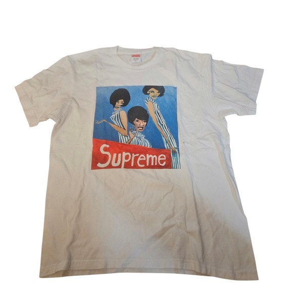 Supreme Tops - Supreme T-Shirt White‎ Graphic Tee Streetwear Hypebeast